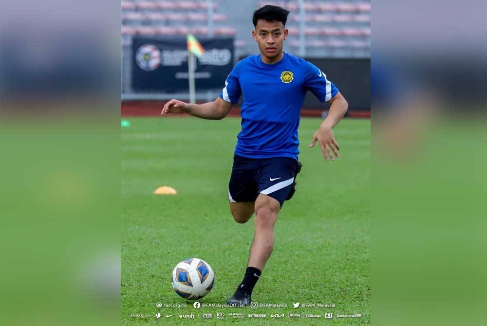 Luqman Hakim antara sandaran Harimau Muda pada saingan Piala Asia B-23 di Qatar yang menyingkap tirai April tahun depan.