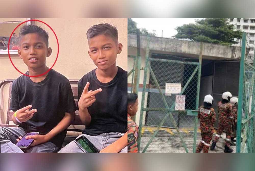 Mohd Dawisy (kiri) kini kritikal dan ditidurkan di Unit Rawatan Rapi Hospital Pulau Pinang selepas melecur 50 peratus akibat insiden renjatan di bilik jana kuasa elektrik.