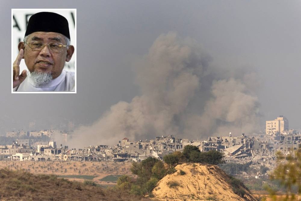 Tindakan perlu diambil memandangkan bahawa Israel telah melakukan pelanggaran terhadap semua undang-undang antarabangsa. - Foto EPA (Gambar kecil: Mohd Azmi)