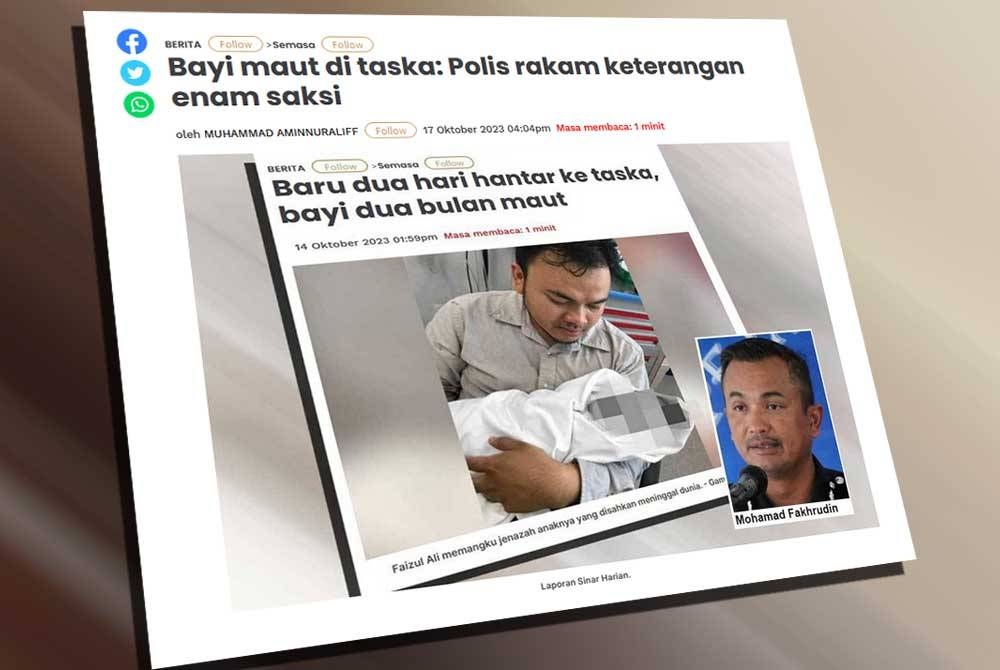 Laporan Sinar Harian.