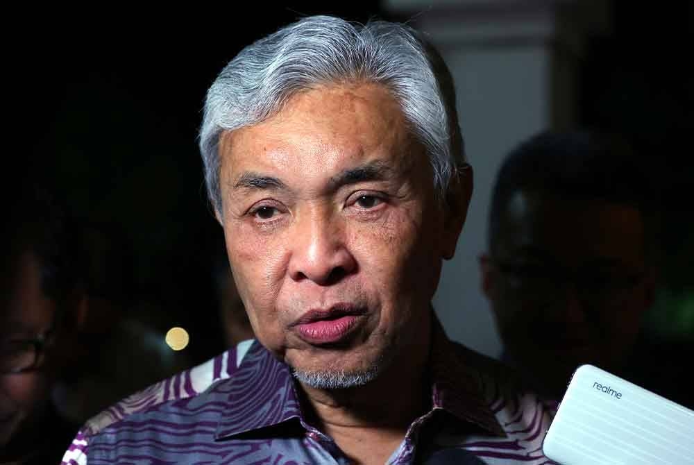 Ahmad Zahid - Foto Fail Bernama