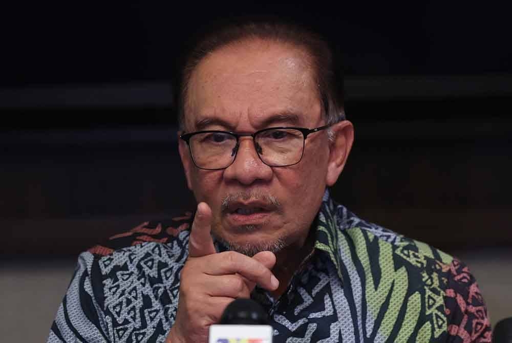 Anwar - Foto File Bernama