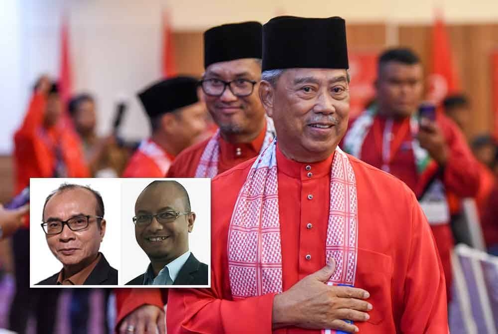 Muhyiddin enggan mempertahankan jawatan Presiden dalam pemilihan pucuk pimpinan tertinggi Parti Pribumi Bersatu Malaysia (Bersatu). (Gambar kecil dari kiri: Jeniri, Muhammad Shamshinor)