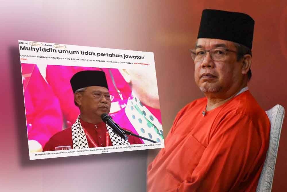 Laporan Sinar Harian pada Jumaat. Gambar kanan: Suhaimi