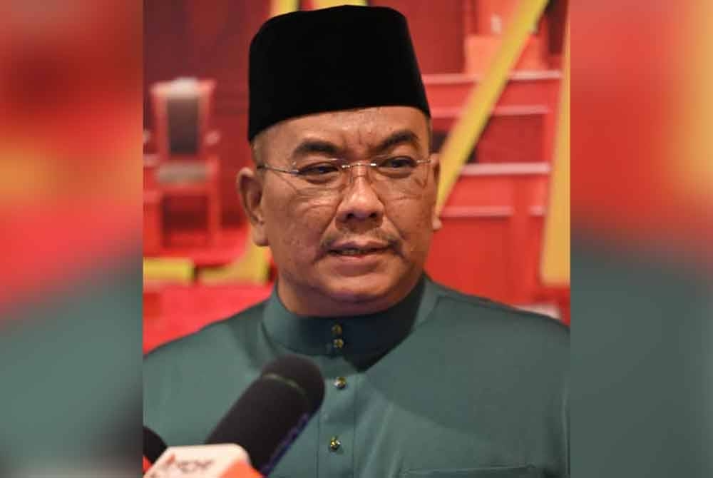 Sanusi pada sidang akhbar di DUN Kedah pada Ahad.