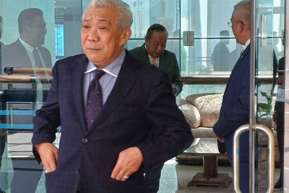 Bung Moktar ketika hadir pada sidang DUN Sabah.