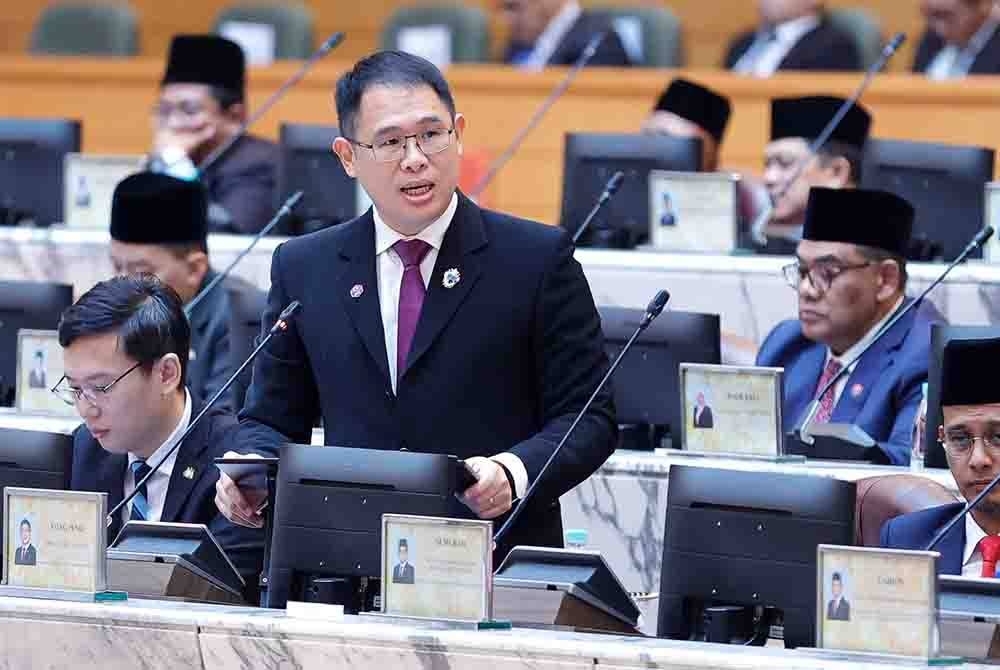 Tian Soon ketika Sidang DUN Johor di Kota Iskandar pada Rabu.