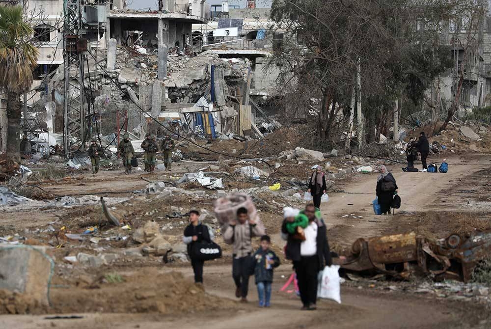 Pendudukan secara haram dan kitaran kejam Israel ke atas penduduk Palestin mesti dihentikan bagi membuka laluan ke arah usaha menyokong penubuhan negara Palestin yang bebas dan merdeka. - Foto EPA