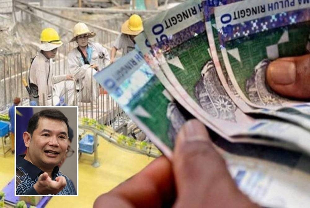 Dasar Gaji Progresif bukan bertujuan untuk menggantikan dasar sedia ada seperti dasar gaji minimum dan Productivity Linked Wages System (PLWS). - Gambar hiasan (Gambar kecil: Rafizi)