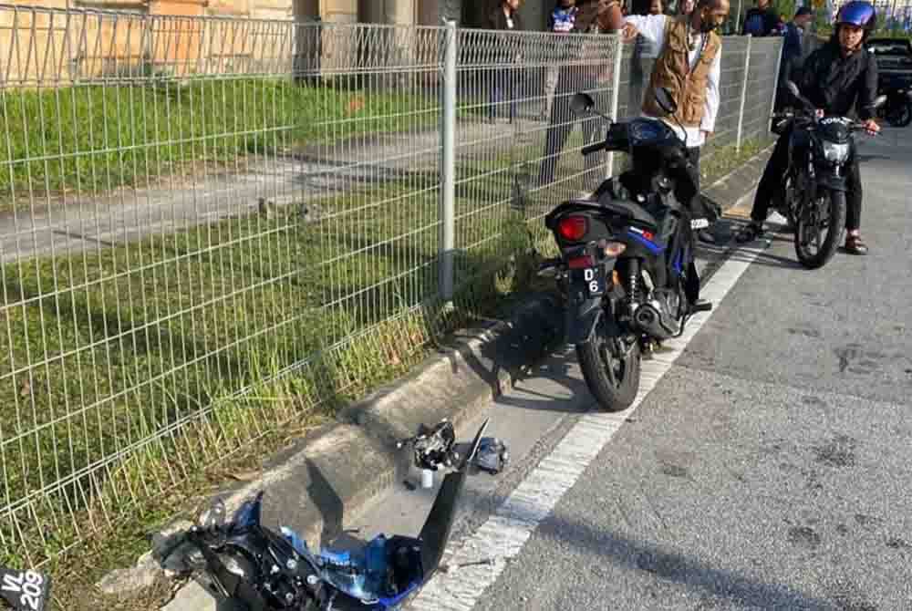 Seorang anggota tentera maut selepas merempuh sebuah motosikal lain dalam kejadian di persimpangan Jalan Sultan Yahya Petra, Kuala Lumpur pada Ahad.