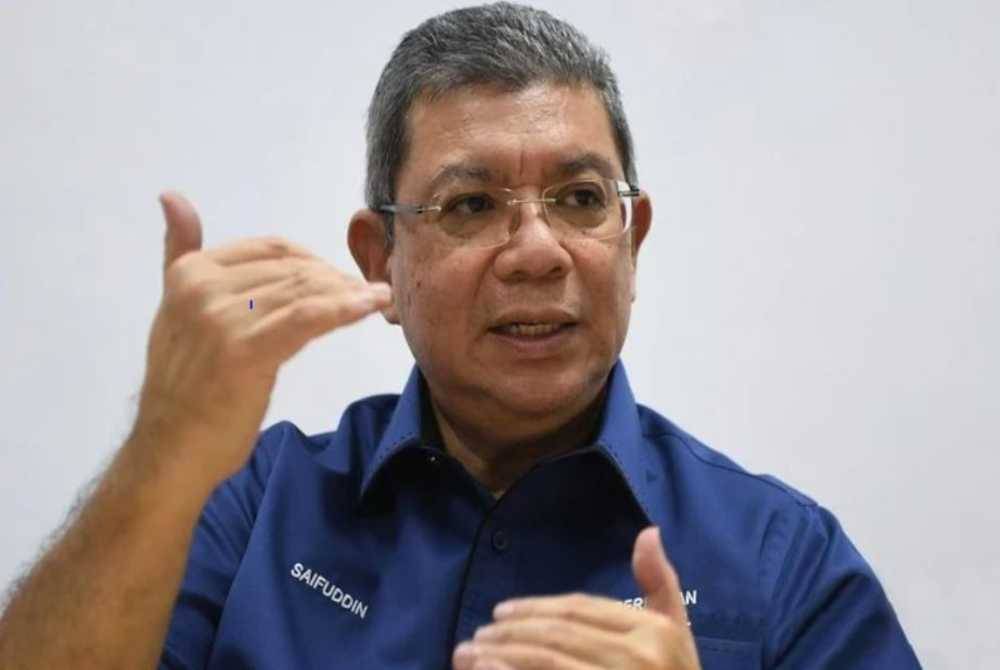 Saifuddin Abdullah. - Foto Bernama