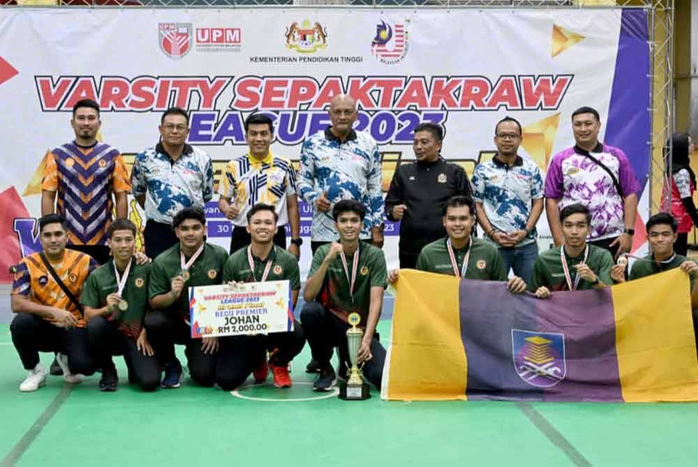 Pasukan UiTM juara antara regu selepas berjaya menewaskan UPM.