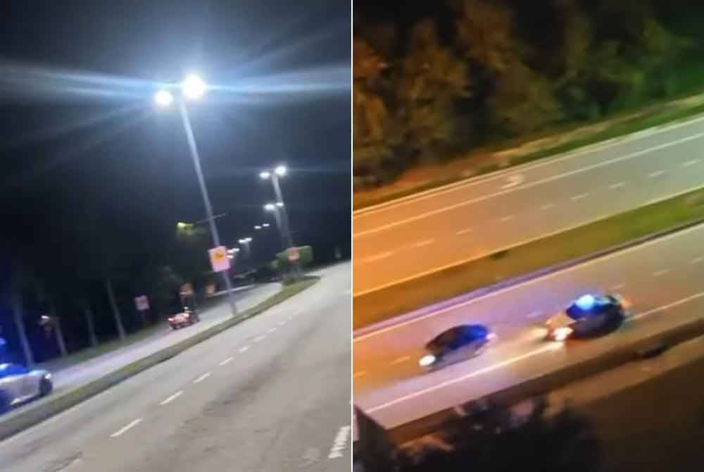 Video tular memaparkan aksi kereta peronda polis mengejar sebuah kereta Perodua Bezza dari Petaling Jaya hingga ke Cyberjaya.