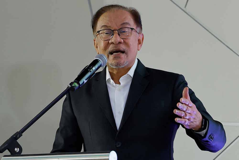 Anwar berucap merasmikan HPTN 2023 pada Selasa. - Foto Bernama