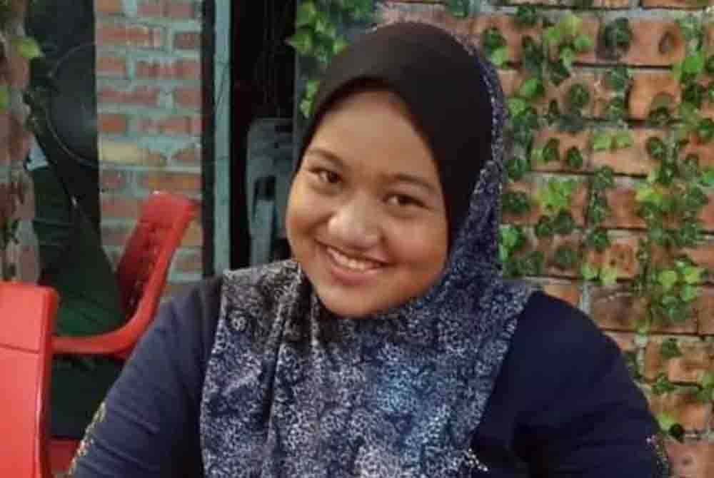 Siti Safikah berusia 19 tahun hilang pada Selasa.