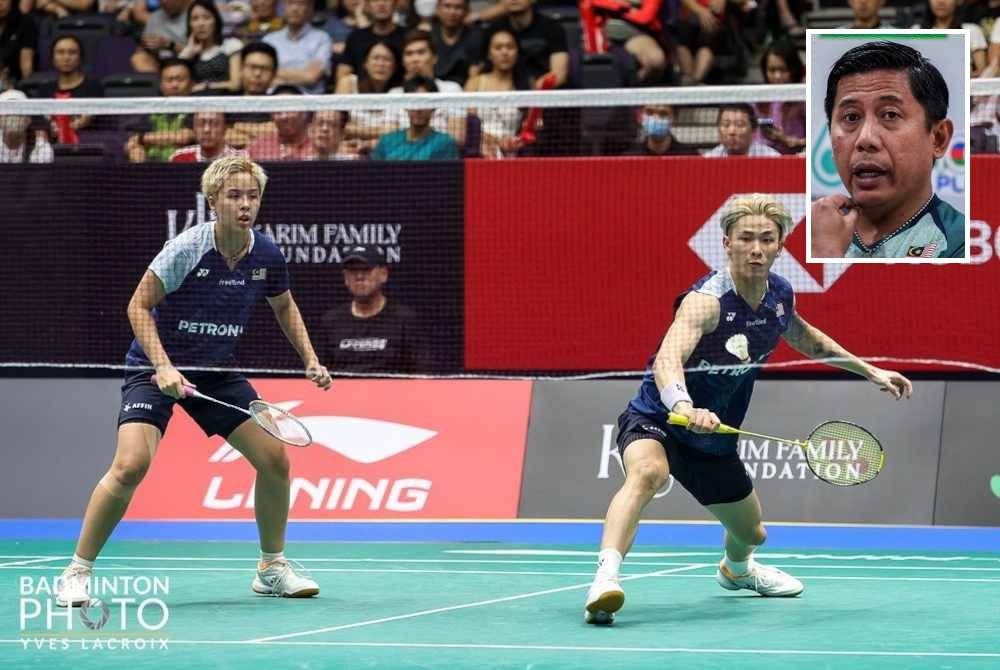 Tang Jie-Ee Wei diharapkan dapat memberikan aksi maksimum untuk melepasi peringkat kumpulan. - Foto Badminton Photo (Gambar kecil: Nova Widianto)