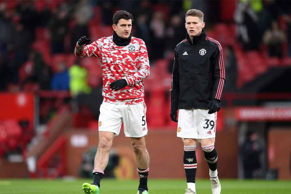 Maguire dan McTominay adalah contoh yang sesuai untuk diikuti pemain-pemain Manchester United. - Foto Agensi