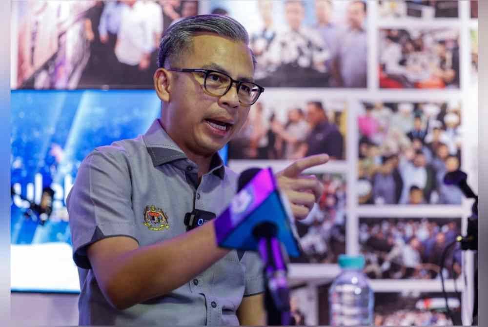 Fahmi Fadzil. - Foto Bernama