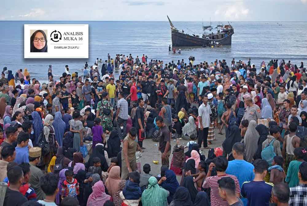 Sejak November lalu, lebih 1,200 etnik Rohingya dilaporkan mendarat di Indonesia. Foto: AP/detiknews