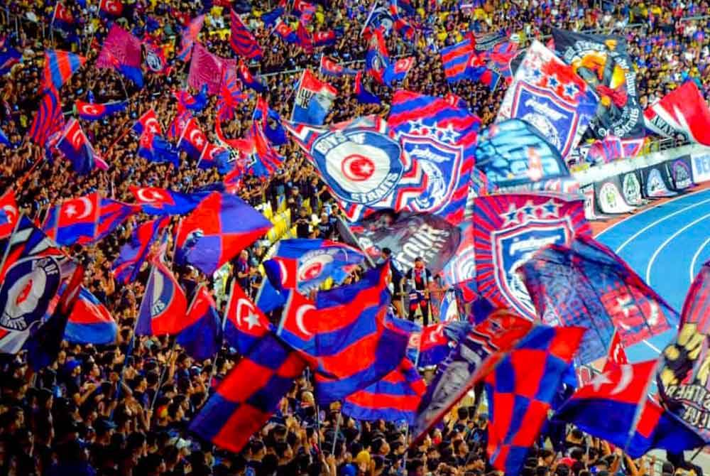 BOS bakal pamer 10 tifo di Stadium Sultan Ibrahim, Iskandar Puteri pada Sabtu. - Foto FB Boys of Straits