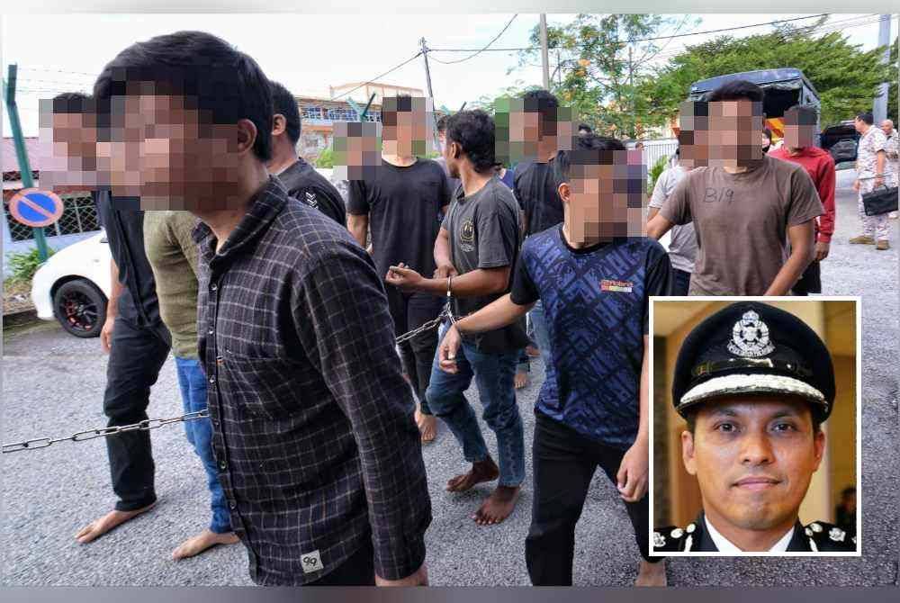 Empat ejen lelaki warga Indonesia dipercayai menguruskan migran untuk keluar dari Malaysia mengikut jalan yang tidak diwartakan turut ditahan. - Gambar hiasan. Gambar kecil: Mohd Iqbal Ibrahim