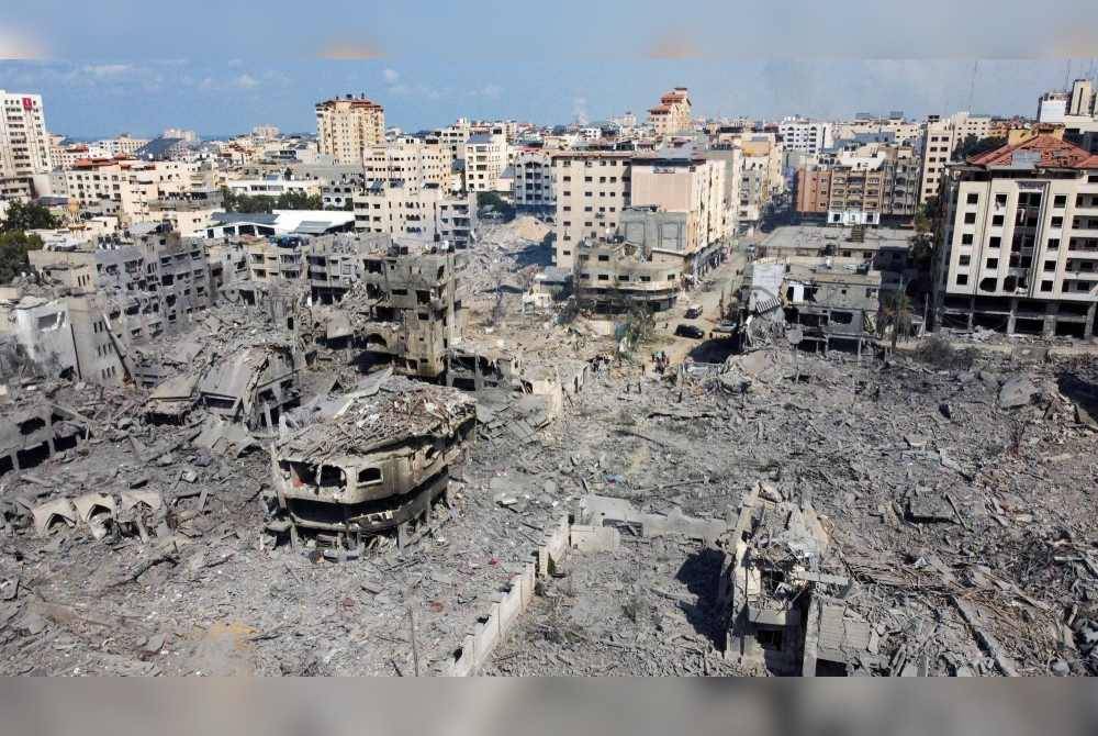 Angka kematian di Semenanjung Gaza dan Tebing Barat sejak 7 Oktober lalu meningkat kepada 19,088 dengan lebih 54,450 orang cedera. - Foto Agensi