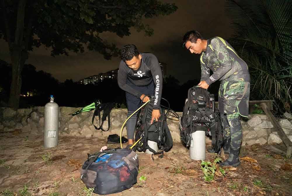 Penyelam komersial menemui lubang pada saluran paip berkenaan.