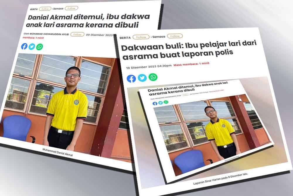 Laporan Sinar Harian.