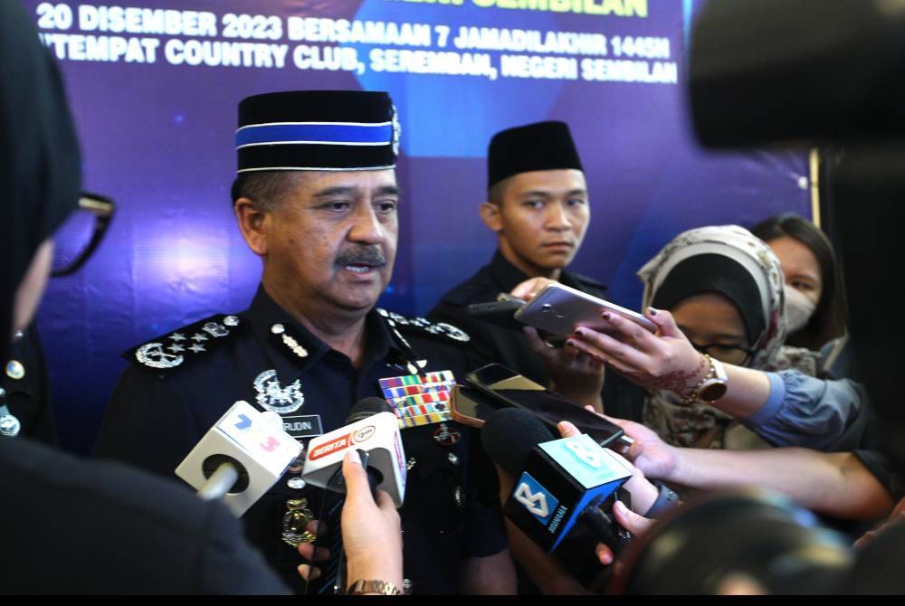 Razarudin ketika ditemui selepas Majlis Istiadat Penganugerahan Pingat Jasa Pahlawan Negara Kontinjen Negeri Sembilan, di sini pada Rabu.