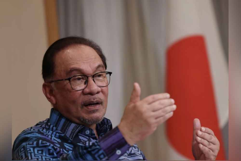 Datuk Seri Anwar Ibrahim. - Foto Bernama