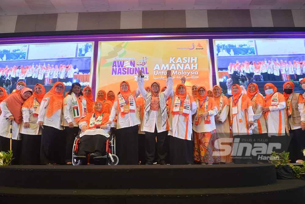 Para perwakilan yang hadir Konvensyen Amanah Wanita Nasional 2023 pada Jumaat. FOTO SINAR HARIAN/ ASRIL ASWANDI SHUKOR.