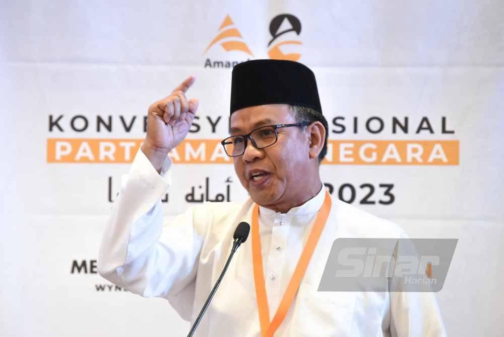 Mohd Sofi ketika berbahas di Konvensyen Amanah Nasional 2023 pada Sabtu. - Foto Sinar Harian MOHD RAFIQ REDZUAN HAMZAH