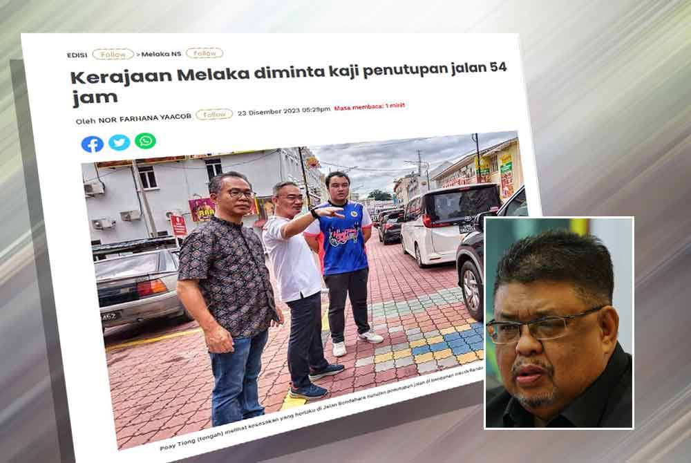 Laporan Sinar Harian. Gambar kecil: Ab Rauf - Foto: Bernama