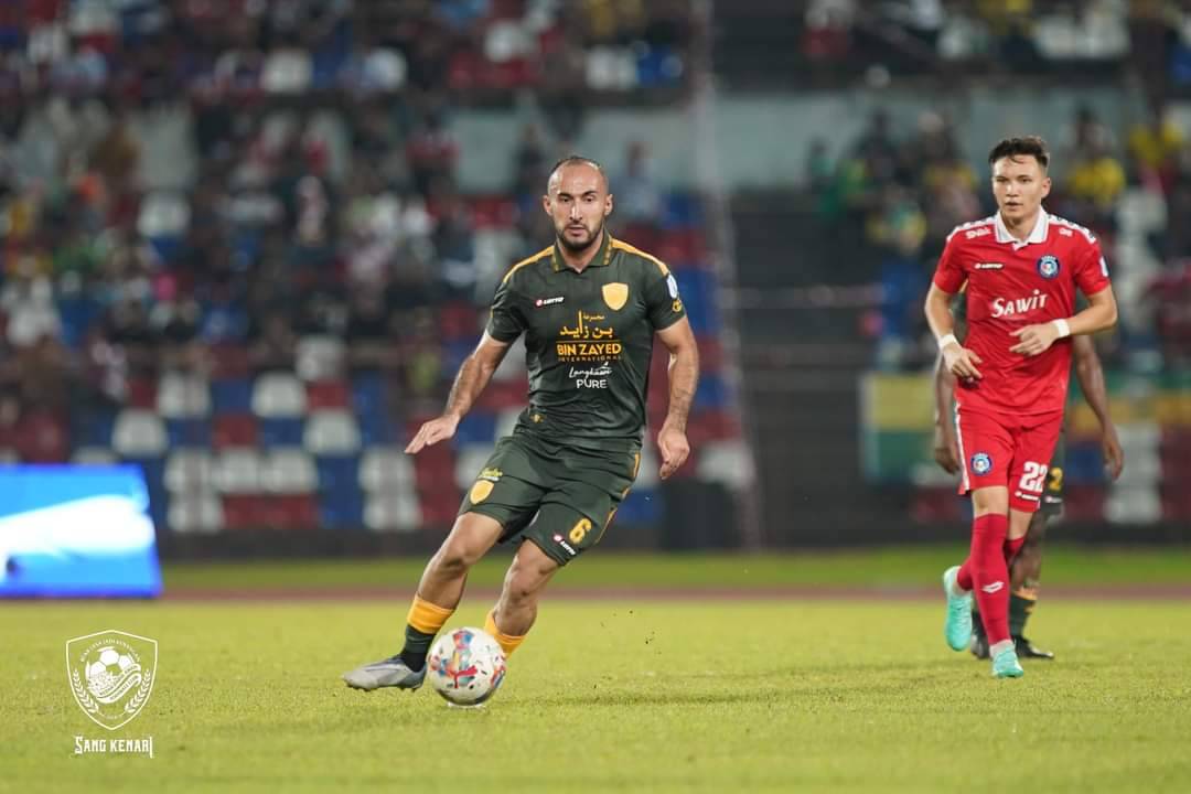 Amirbek menjaringkan enam gol bersama KDA FC pada musim 2023. - FOTO KDA FC.