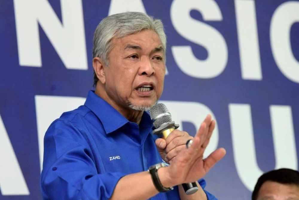 Timbalan Perdana Menteri, Datuk Seri Dr Ahmad Zahid Hamidi. Foto Bernama