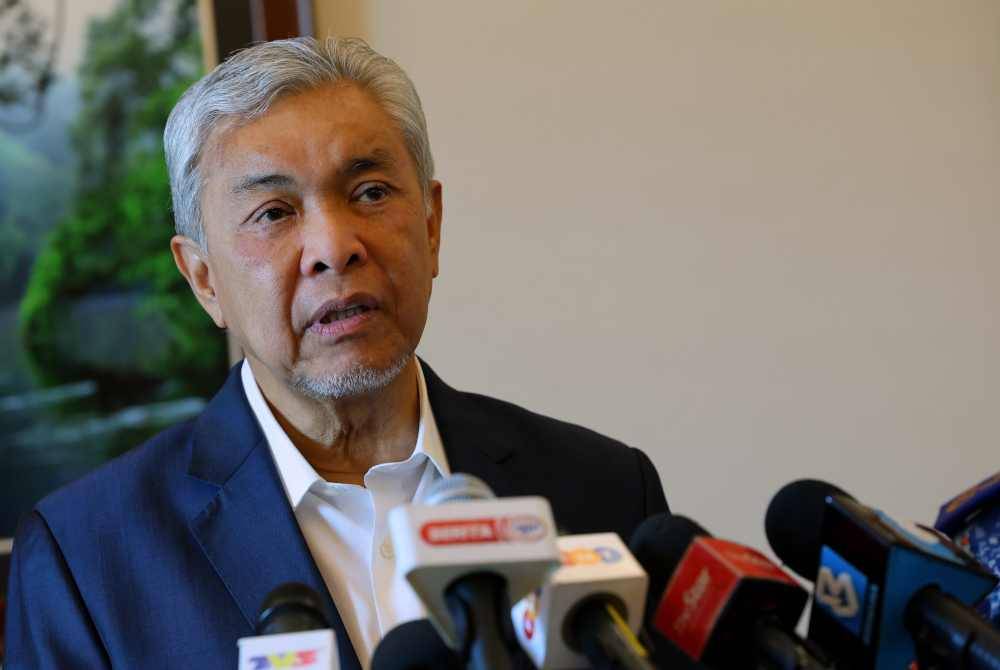 Ahmad Zahid. Foto Bernama