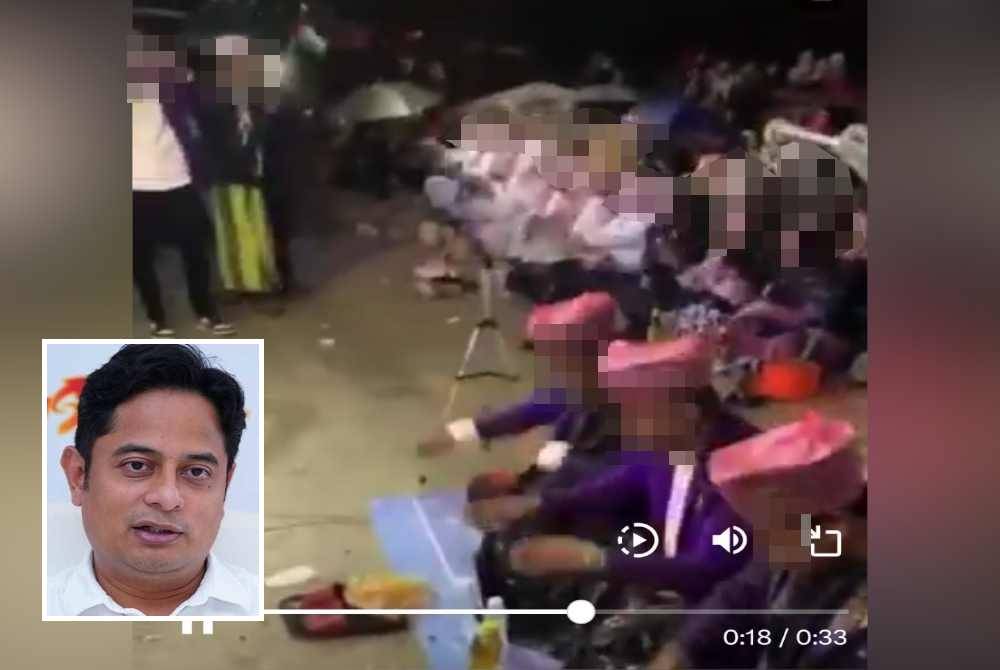 Tular video di TikTok memaparkan sekumpulan lelaki dan wanita duduk berselawat sambil menggoyangkan badan dan tangan. Gambar kecil: Mohamad Fahmi