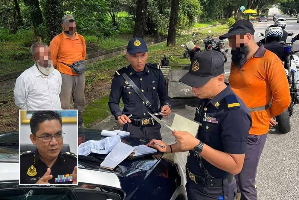 Operasi sehingga jam 12.30 tengah hari itu telah bertindak mengeluarkan 65 saman atas pelbagai kesalahan bawah Akta Pengangkutan Jalan (APJ) 1987 dan kaedah-kaedah di bawahnya di mana tiada lesen memandu adalah paling tinggi dengan 25 saman. Foto JPJ Selangor (Gambar kecil: Azrin)