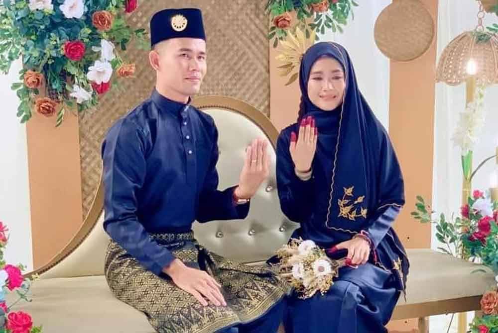 Farah atau nama sebenarnya Nurfarahin Romli, 31, selamat bergelar isteri kepada individu bernama Fuad. Foto IG Farah Lee