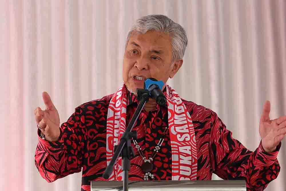 Datuk Seri Dr Ahmad Zahid Hamidi. Foto Bernama