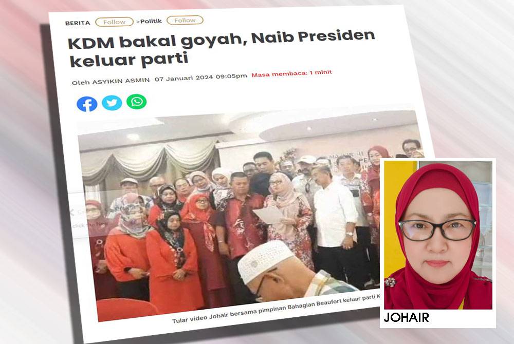 Laporan Sinar Harian.