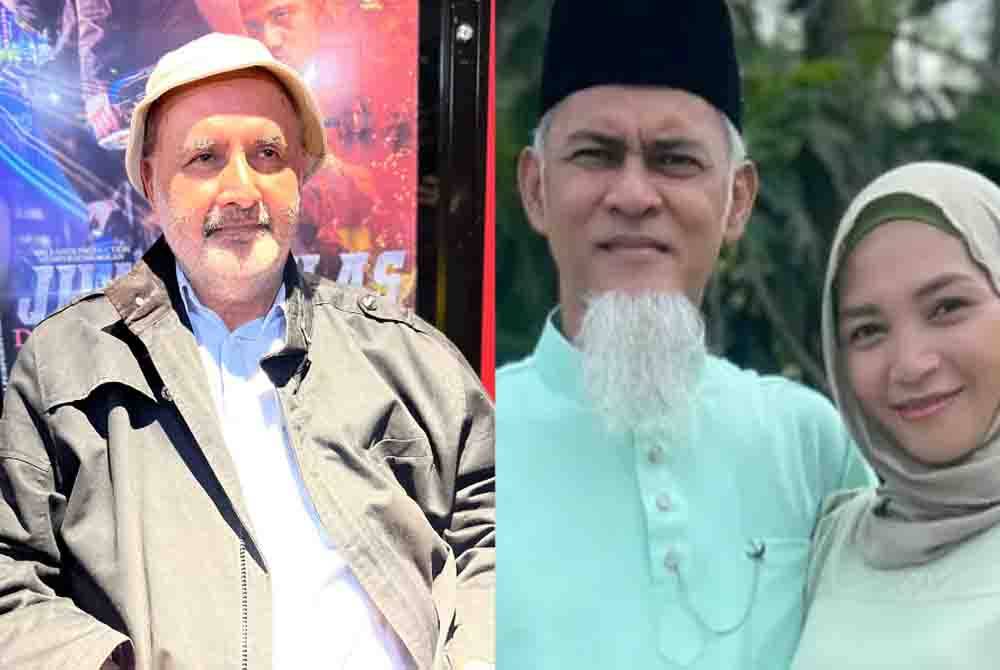 Pengarah dan penerbit, Baldev Singh (kiri) sedia membantu Aman Graseka.