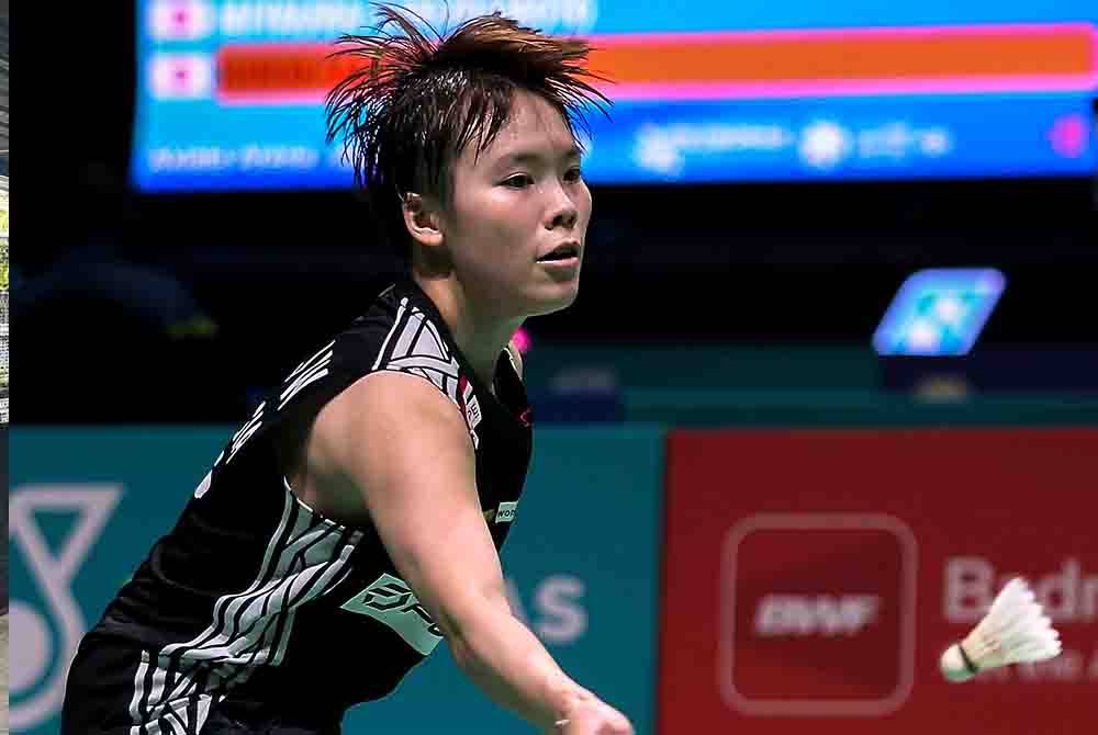 Corak permainan dan stamina Jin Wei kian meningkat. Foto Bernama