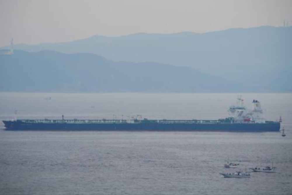 Kapal tangki minyak St Nikolas yang dirampas tentera laut Iran. Foto REUTERS