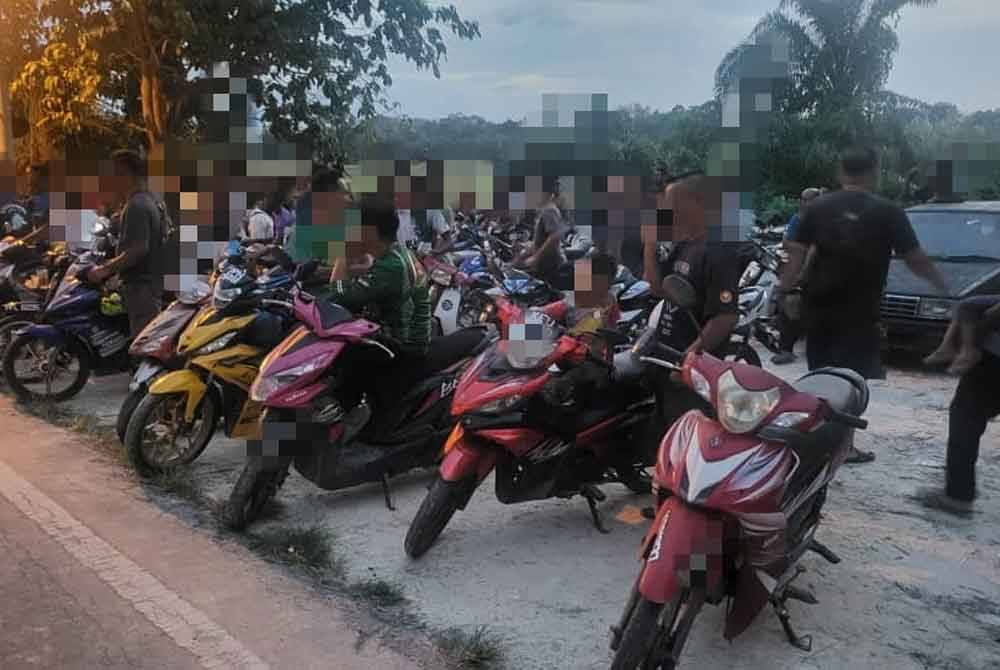 Antara motosikal yang diperiksa dalam Op Motosikal dalam daerah Baling.