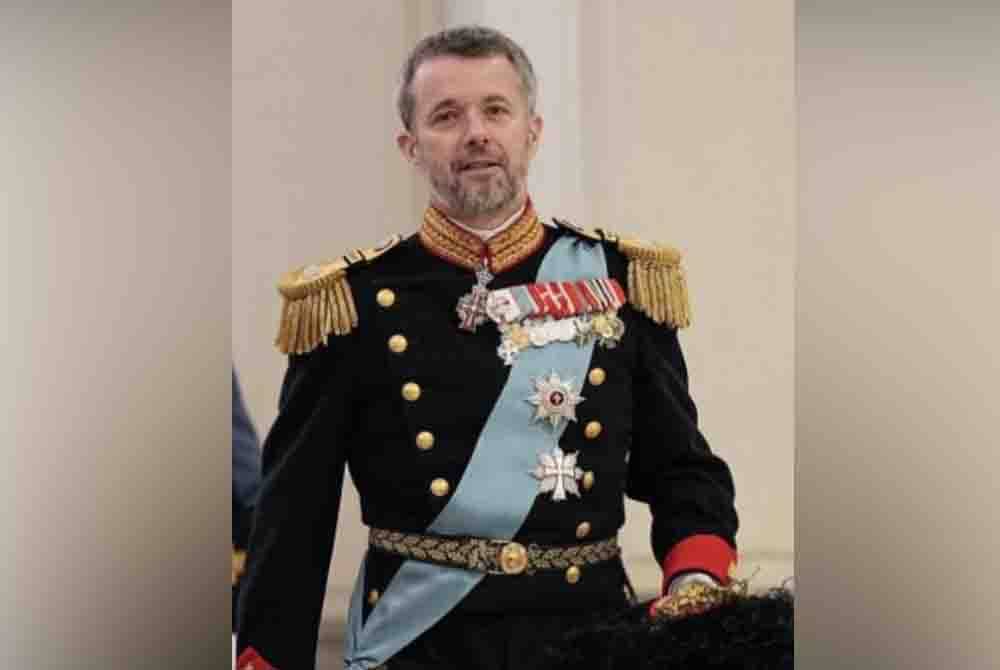 Putera Mahkota Frederik bakal membawa gelaran Raja Frederik X.Foto AFP