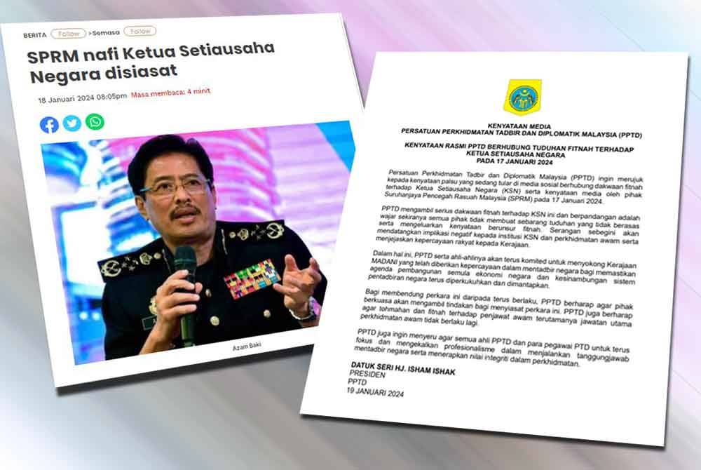 SPRM sebelum ini menafikan dakwaan di media sosial bahawa siasatan telah dijalankan ke atas Mohd Zuki.