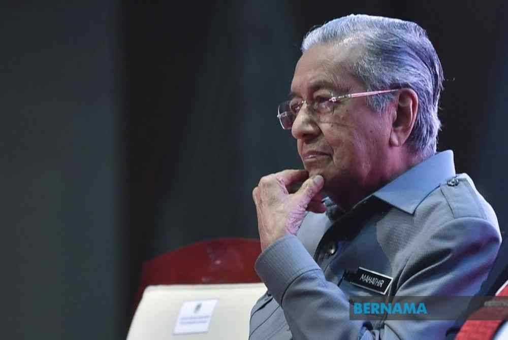 Dr Mahathir. Foto Bernama