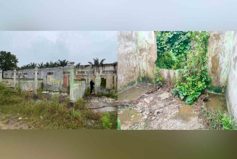 Lokasi penemuan rangka di dalam sebuah rumah terbiar di Lorong Imam Jailani Tongkang Pecah.