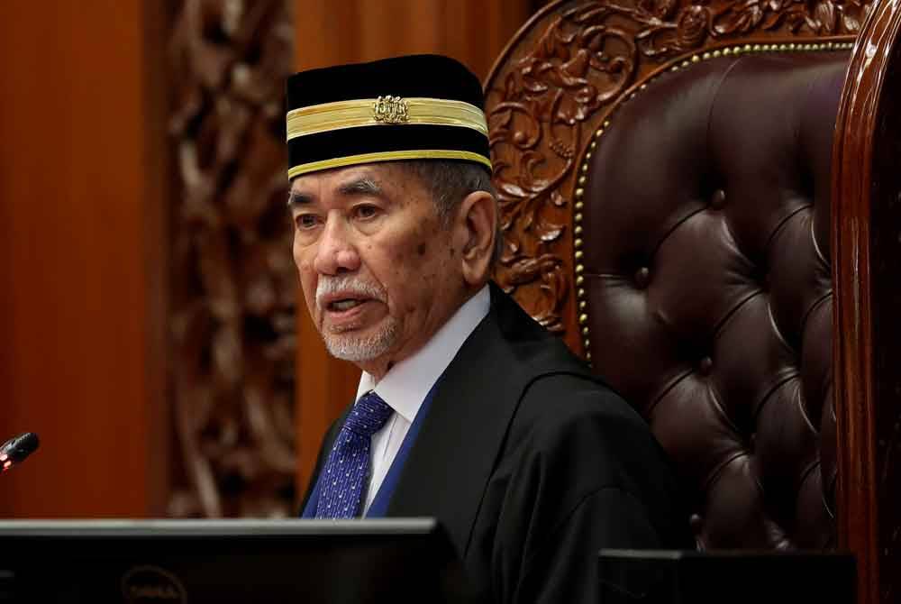 Tan Sri Wan Junaidi Tuanku Jaafar. - Foto Bernama 